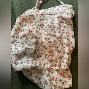 Misty Rose crop top , used shirt